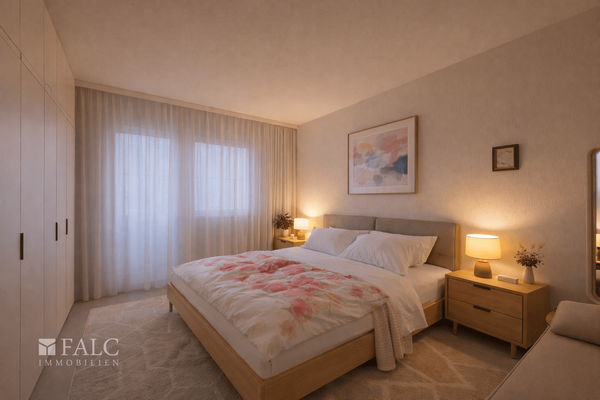 Einrichtungsbeispiel Schlafzimmer