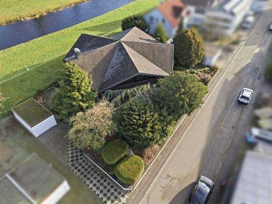 Vogelperspektive Seitenansicht