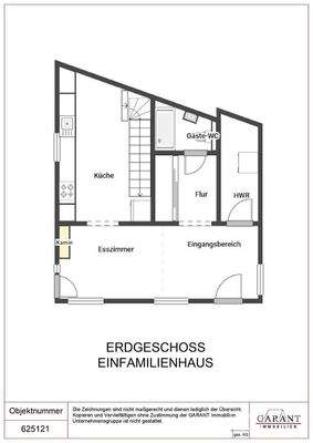 Grundriss Erdgeschoss Einfamilienhaus