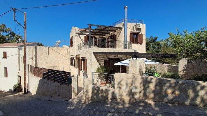 Kreta, Armeni bei Chania: Exklusives Trio traditioneller Steinvillen in Armenoi zu verkaufen