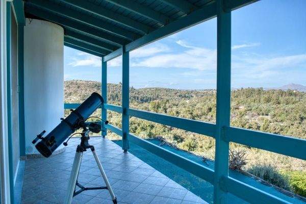 Kreta, Douliana: Faszinierendes Haus mit Meer- und Bergblick