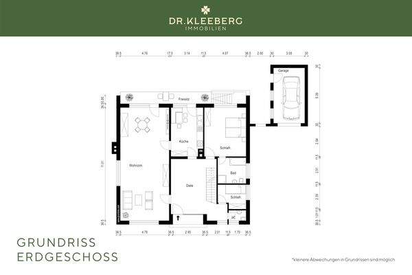 Grundriss Erdgeschoss