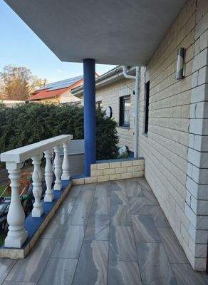 Hauseingang Terrasse