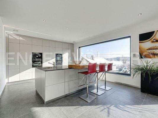 Hochmoderne Designerküche von Leicht