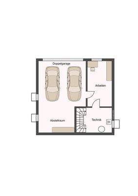 Untergeschoss - Strasse