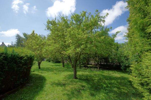 Grundstück mit Blick nach Südwesten