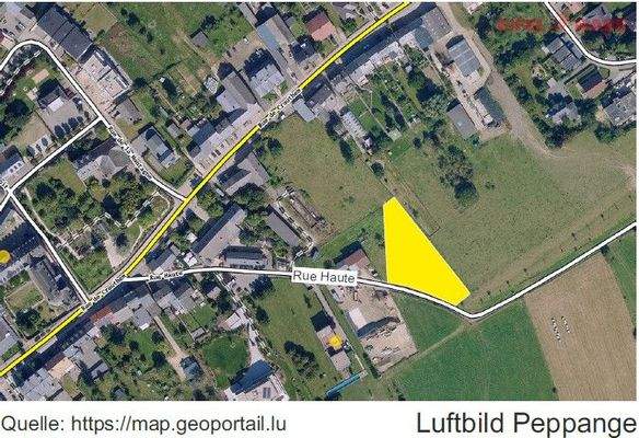 Peppange - Luftbild