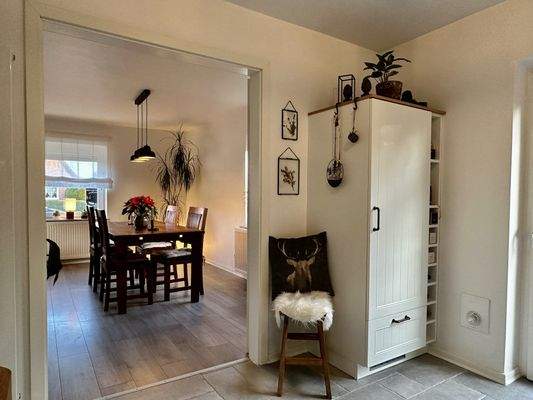 Küche und Essbereich