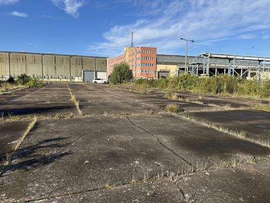 Teil des Parkplatzes