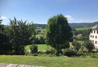 Blick aus der Wohnung 