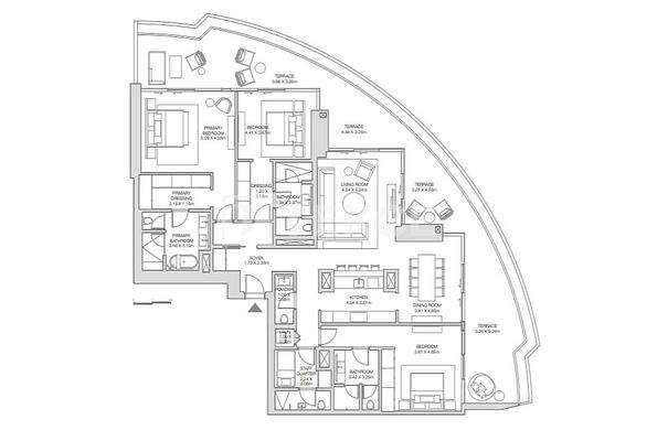 Branded Beachfront Flats Near Palm Jumeirah in Dubai Harbour