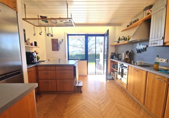 Küche Gartenwohnung