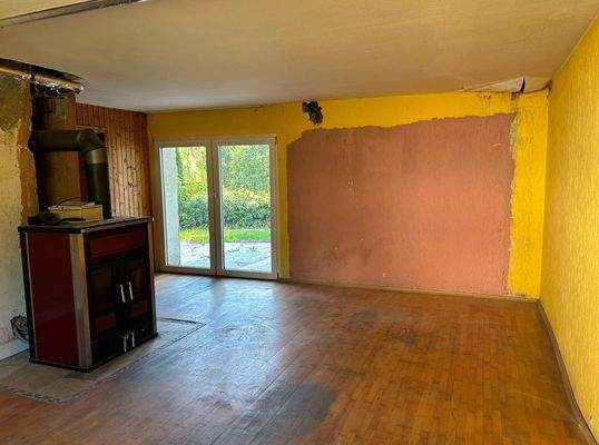 Wohn-Essbereich mit Ausgang zur Terrasse