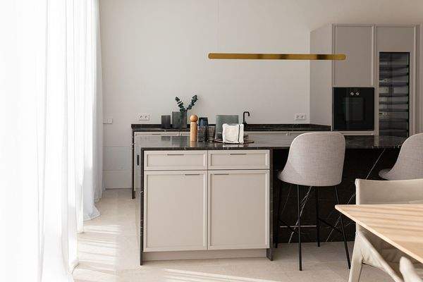 Küche offen zum Essbereich