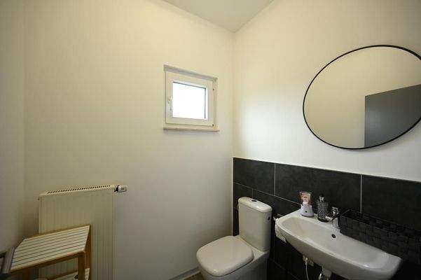 Renovierter Sanitärbereich