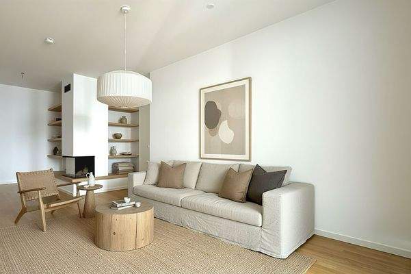 Wohnbereich (virtuell möbliert)