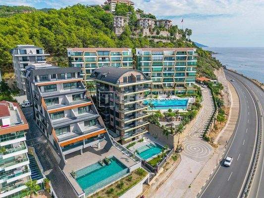 Key-Ready Apartments in a Seafront Complex in Kargıcak
