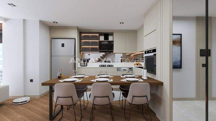 2-Bedroom Standard and Duplex Flats with Pool in Antalya