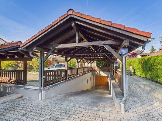 TG-Stellplatz Einfahrt