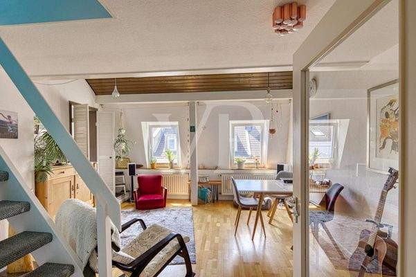 Daachgeschoss Wohnzimmer