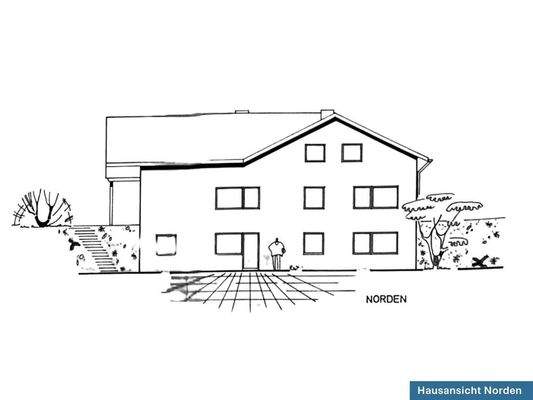 Haus Nordansicht