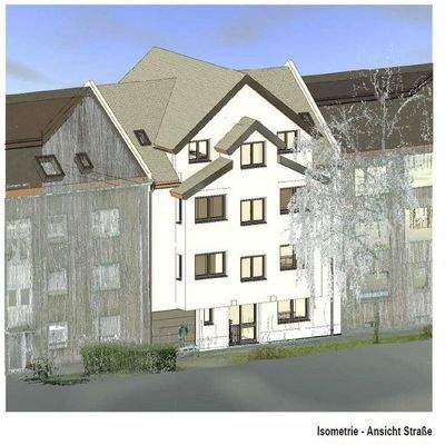 Entwurf Ansicht Straße