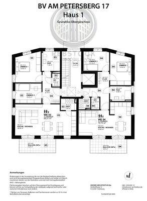 Grundriss OG - WHG 3&4