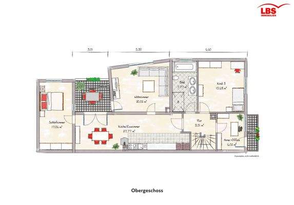 Grundrisse - Obergeschoss