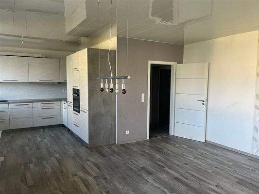 Wohnzimmer und Küche