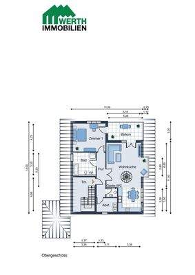 Grundriss Obergeschoss