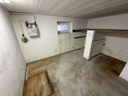 baujahrestypischer Keller