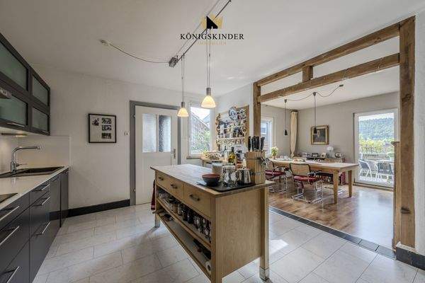 Offene Küche mit viel Platz fürs Zusammensein 