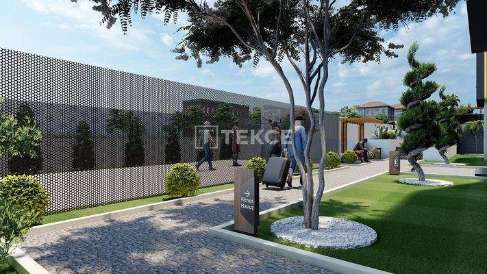 Apartments with Swimming Pool and Underground Parking in Antalya