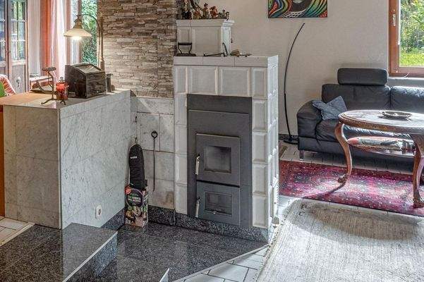 wie einem Leda Rubin Warmluftkachelofen