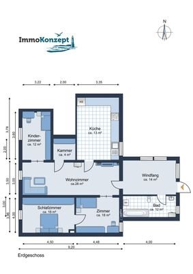 Grundriss EG links
