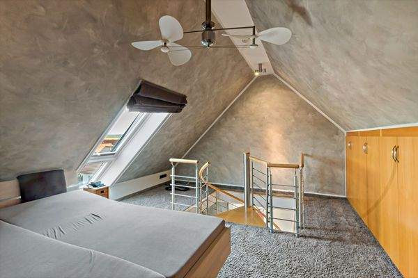 Schlafzimmer Dachspitze