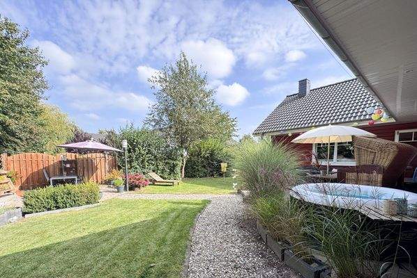 Pflegeleichter Garten zum entspannen.