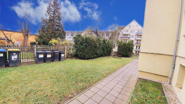 gemeinschaftlich genutzter Gartenbereich