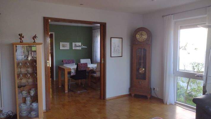 Sicht zum Essbereich einer DHH