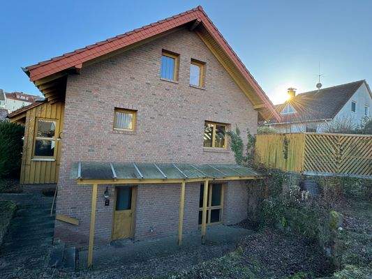 Blick zu Einliegerwohnung