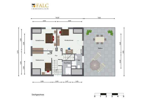 Grundriss Dachgeschoss