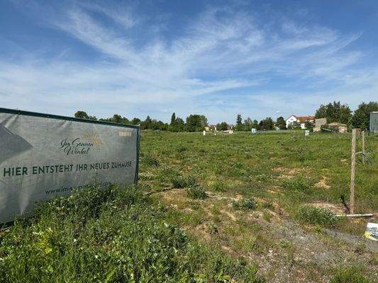 Blick über das Areal