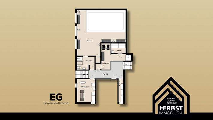 Grundriss EG Gemeinschafsräume