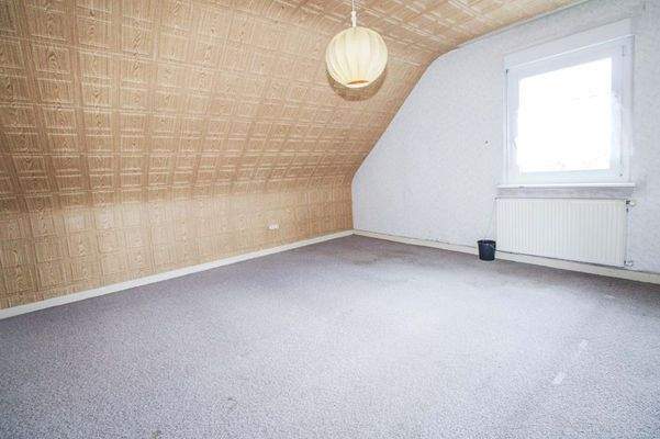 eins der zwei Schlafzimmer