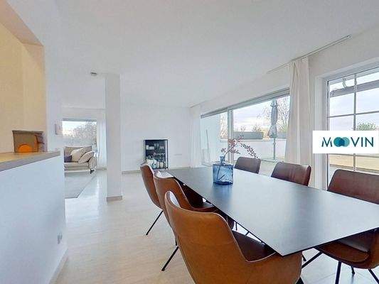 Ansicht VIII: Wohn- und Esszimmer