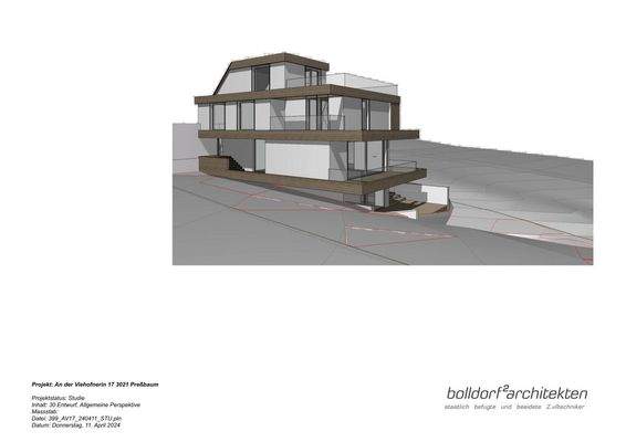 Unverbindliche Bebauungsstudie