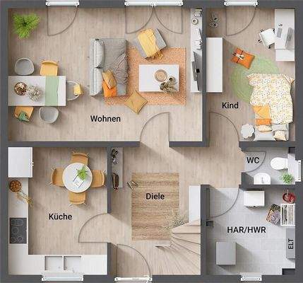 Variante Grundriss optional