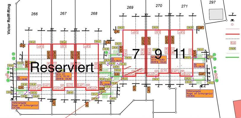 Gladbach Übersichtsplan Häuser