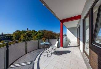 Großzügiger Balkon