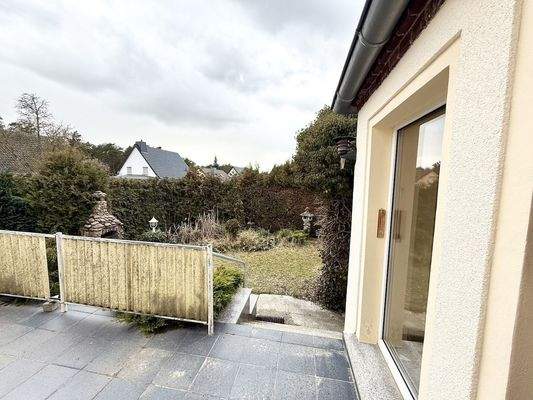 Blick von der Terrasse